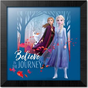 Disney Frozen - Art Print 30x30 cm (inclusief kader)