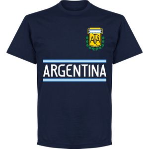 Argentinië Team T-Shirt - Navy - S