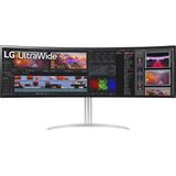 LG 49BQ95C-W Gaming monitor 124,5 cm (49"") 5120 x 1440 Pixels UltraWide Dual Quad HD Wit monitor