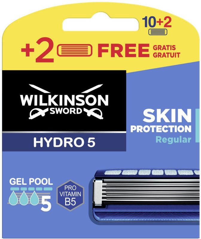 Wilkinson - Hydro 5 Blades - Scheermesjes - 10+2 Stuks