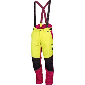 Leipold - Doehle 4117-54 - Winterbroek - Geel/Zwart/Rood - Beschermingsklasse 1