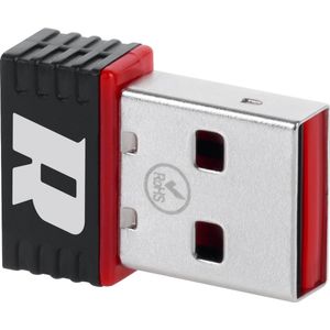 Rebel - WiFi Adapter - Zwart - USB 2.0 - 2.4Ghz - 150Mbps