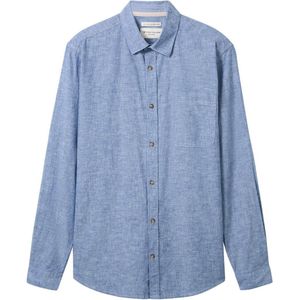 Tom Tailor Overhemd Katoenen Overhemd 1040141xx10 34922 Mannen Maat - XL