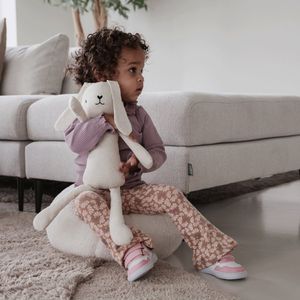 Baby | Babysneakers | Meisjes | Pink White | Leer | Shoesme | Maat 20