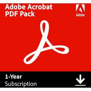 Adobe Acrobat PDF Pack - 12 maanden/1 apparaat - Meertalig - Windows Download