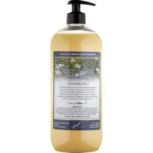 Body & Hair Kamille 1 Liter - met gratis pomp - 2 in 1 voor lichaam en haar.