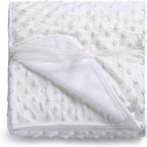 Baby dekentje voor wieg/kinderwagen/bed of als omslagdoek