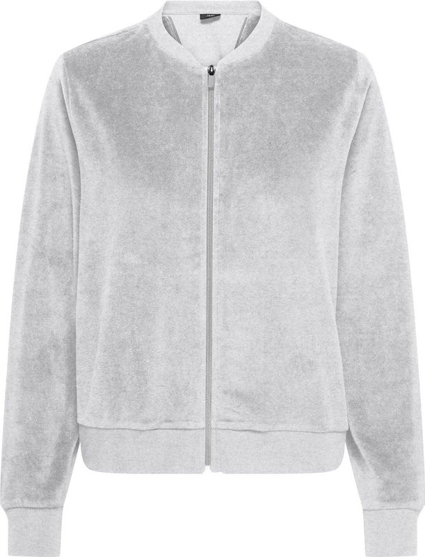 JDY Sweatvest 'JDYVIDA'  lichtgrijs