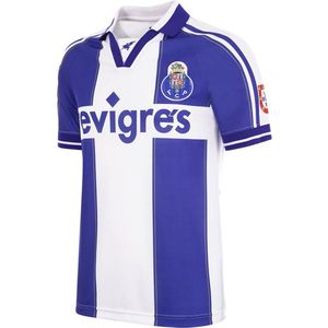 COPA - FC Porto 1998 - 99 Retro Voetbal Shirt - S - Blauw; Wit