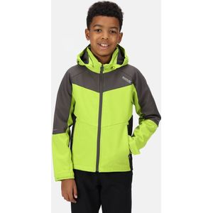 De Regatta Eastcott Ii Fleece Met Volledige Rits - Kinderen - Waterdicht - Ademend - Neon Groen