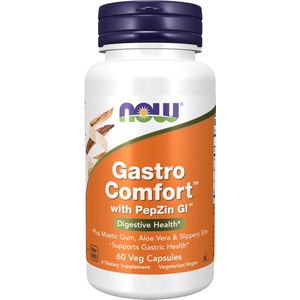 NOW Foods - Gastro Comfort - Voedingssupplement - Zink-Carnosine, Zoethoutwortel, Aloë Vera-Extract