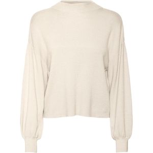 Vero Moda Trui Vmnancy Ls Funnelnk Pullover Ga Noo 10290748 Birch Dames Maat - S