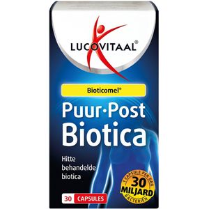 Lucovitaal - Puur Postbiotica - 30 Capsules - Micro-organismenpreparaat