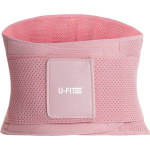 U Fit One Rugbrace - Postuur Corrector - Rugband Onderrug - Rugondersteuning - Roze - Maat M