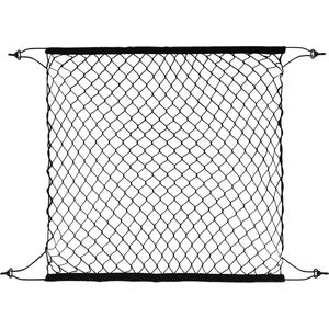 Inovra ® Elastisch Auto Kofferbak Opbergnet 70x70cm Verstelbaar met 4 Haken