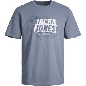 JACK&JONES PLUS JCOMAP SUMMER LOGO TEE SS CREW NEC PLS Heren T-shirt - Maat EU3XL US1XL