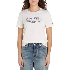 Tommy Hilfiger - Reg Script Graphic - T-shirt - Katoen - Korte Mouwen