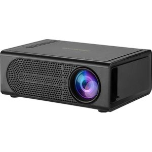 Botec Draagbare Mini Projector - kleine beamer - klein projectieapparaat - filmavonden en presentaties - projectiegrootte 61 cm - 254 cm