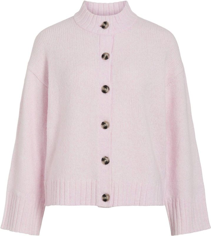 VILA - VIBIBBI O-NECK KNIT CARDIGAN/PB - Dames - Cardigans