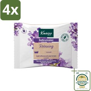 Kneipp - Badbruistablet - Lavendel - Voordeelverpakking - 4 stuks - Ontspanning - Rust