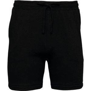 Unisex fleeceshort korte broek Bella+Canvas Black - XS