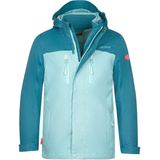 Trollkids - Bryggen 3in1 - 3-in-1-jas - Turkoois/Blauw - Waterdicht