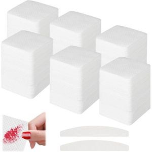 Allecto Plus - Celrollen voor gelnagels met nagelvijlen - pluisvrije Nail Wipes - 900 stuks - 3 verpakkingen