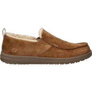 Skechers Melson - Willmore Heren Sloffen - Bruin - Maat 46