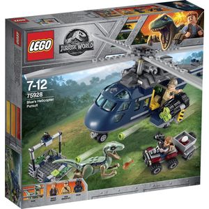 LEGO Jurassic World Helikopterachtervolging van Blue - 75928