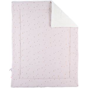 Noukie's - B&M Deken - Geluksduiven - 75x100 cm - Katoen & Polyester