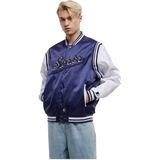 Starter - Black Label - Satin College Jas - Zwart