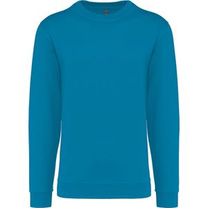 Sweater 'Crew Neck Sweatshirt' Kariban Collectie Basic+ maat 3XL Tropisch Blauw