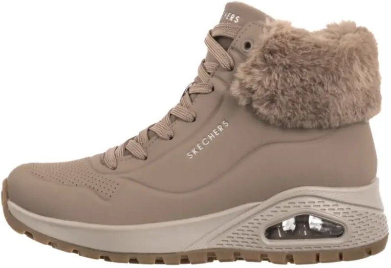 Skechers - Uno Rugged - Enkellaarsjes - Bruin
