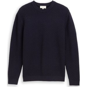 Tom Tailor - Heren pull - Maat XL - Mannen - Bruin - katoen