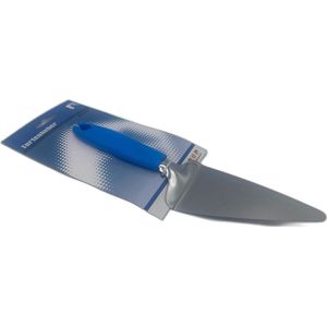 Taartschep -  Vlaaien  - Quiches Schep -  RVS -  25cm - Aqua blauw