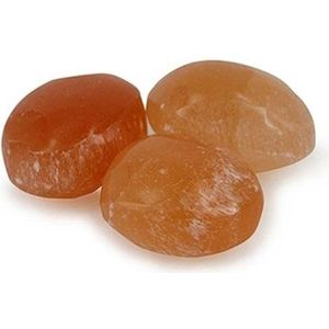 Trommelstenen Seleniet Oranje (20-30 mm) - 50 gram