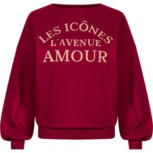 Les Icônes - Hailey sweater - Sweater - Bordeaux - L