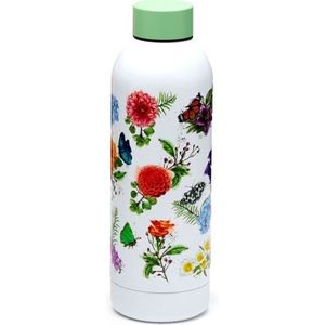 Thermosfles 530ml Butterfly Meadows bloemen