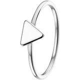 The Kids Jewelry Collection Ring Driehoek - Zilver