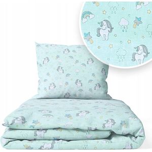 Kinderledikant Dekbedovertrek Set 120x90cm Zoals Pony Katoen