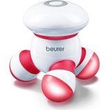 Beurer MG 16 Red Massageapparaat Elektrisch - Mini massage apparaat - Vibratiemassage - LED verlichting - Incl. batterijen - 3 Jaar garantie - Rood