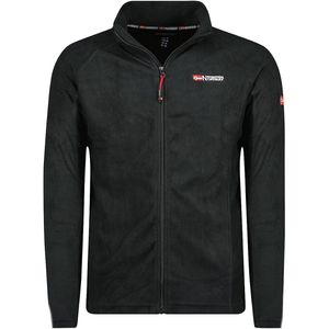 Fleece Vest Met Rits Heren Zwart Geographical Norway Tug - 6XL