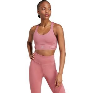 adidas Performance FastImpact Luxe Run High-Support Beha - Dames - Roze- S C-D