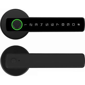 Deurslot met vingerafdruk - Elektrisch deurslot – Slimme deurklink – Deurklink vingerafdruk - Deurslot met code - Smartlock