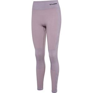 Hummel - Sportbroek - Mauve/Rosa/Zwart - Skinny - High Waist