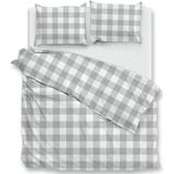 Zohome - Quattro-di-Lino - Dekbedovertrek - Grijs - 100% Katoen