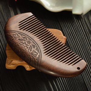 Zeynomax - Houten kam van duurzaam en biologisch afbreekbaar sandelhout