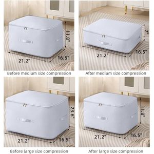 Zelfcompressiezakken - Waterafstotend - Herbruikbaar