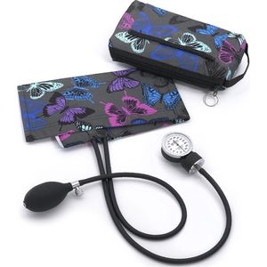 Bloeddrukmeter Vlinders - Met Etui - Bovenarm - Handmatig