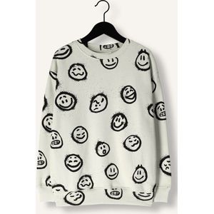 Molo Monti Truien & Vesten Kids - Sweater - Hoodie - Vest- Grijs - Maat 116